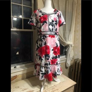 Adorable spring dress with lining